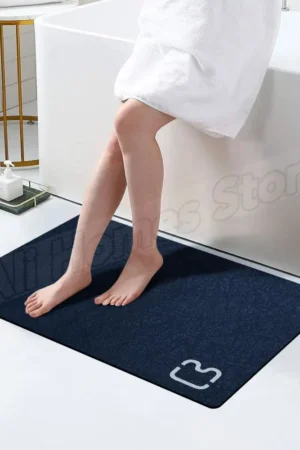 tapis de bain diatomite