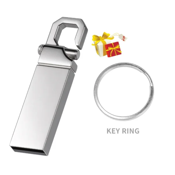 Clef USB avec anneau attache JASTER : stockez et transportez vos données facilement – Image 3