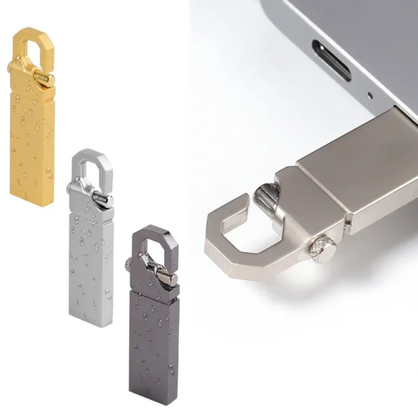 Clef USB avec anneau attache JASTER : stockez et transportez vos données facilement – Image 6