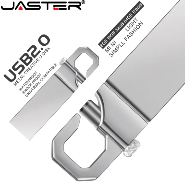 clef usb avec anneau attache JASTER