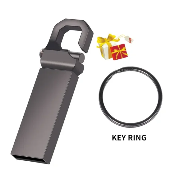Clef USB avec anneau attache JASTER : stockez et transportez vos données facilement – Image 9