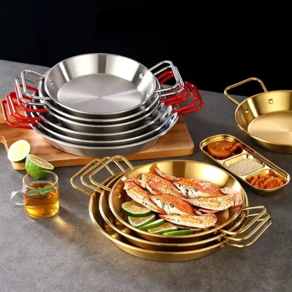 ensemble poêle à paella