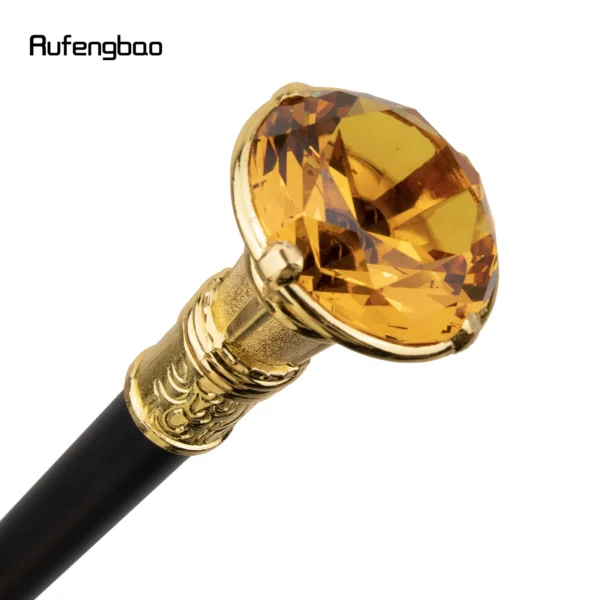 Canne Épée de marche dorée de type diamant – Image 5