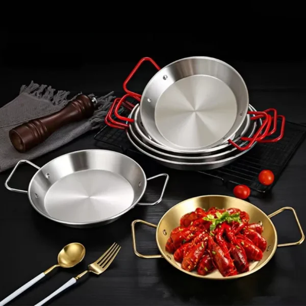 ensemble poêle à paella
