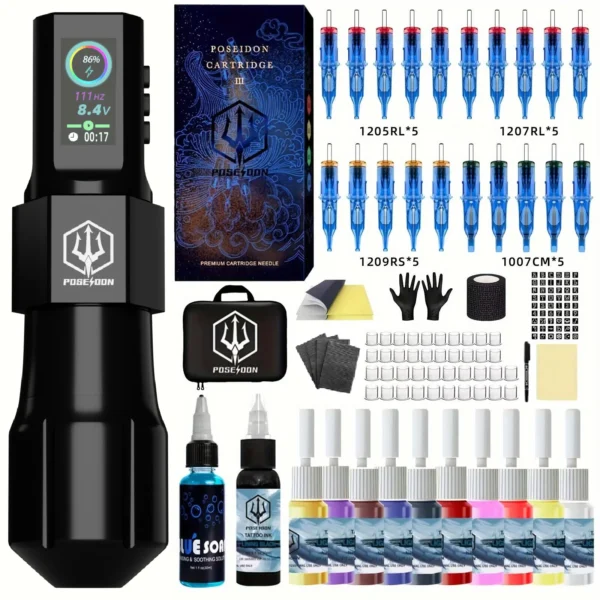 Machine à tatouer professionnelle : Le stylo de précision pour un tatouage maîtrisé