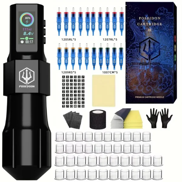 Machine à tatouer professionnelle : Le stylo de précision pour un tatouage maîtrisé – Image 2