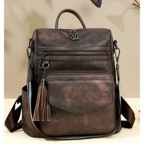 Sac à Dos Femme en Cuir : Élégance, Praticité et Style au Quotidien – Image 2