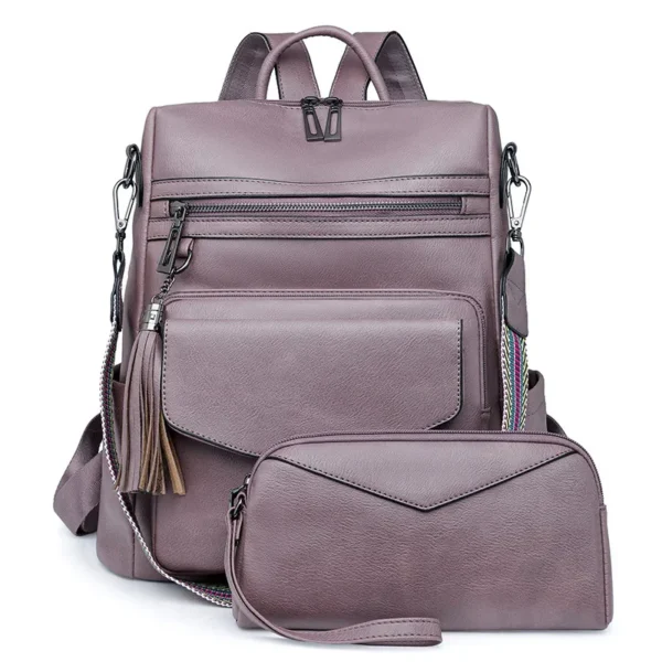 Sac à Dos Femme en Cuir : Élégance, Praticité et Style au Quotidien – Image 11