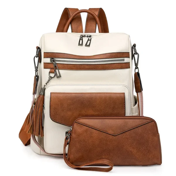Sac à Dos Femme en Cuir : Élégance, Praticité et Style au Quotidien – Image 8