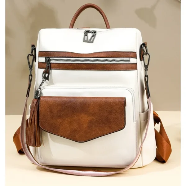 Sac à Dos Femme en Cuir : Élégance, Praticité et Style au Quotidien – Image 3