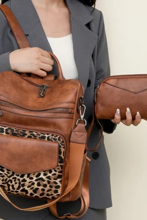 sac cuir dos femme