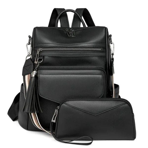 Sac à Dos Femme en Cuir : Élégance, Praticité et Style au Quotidien – Image 7